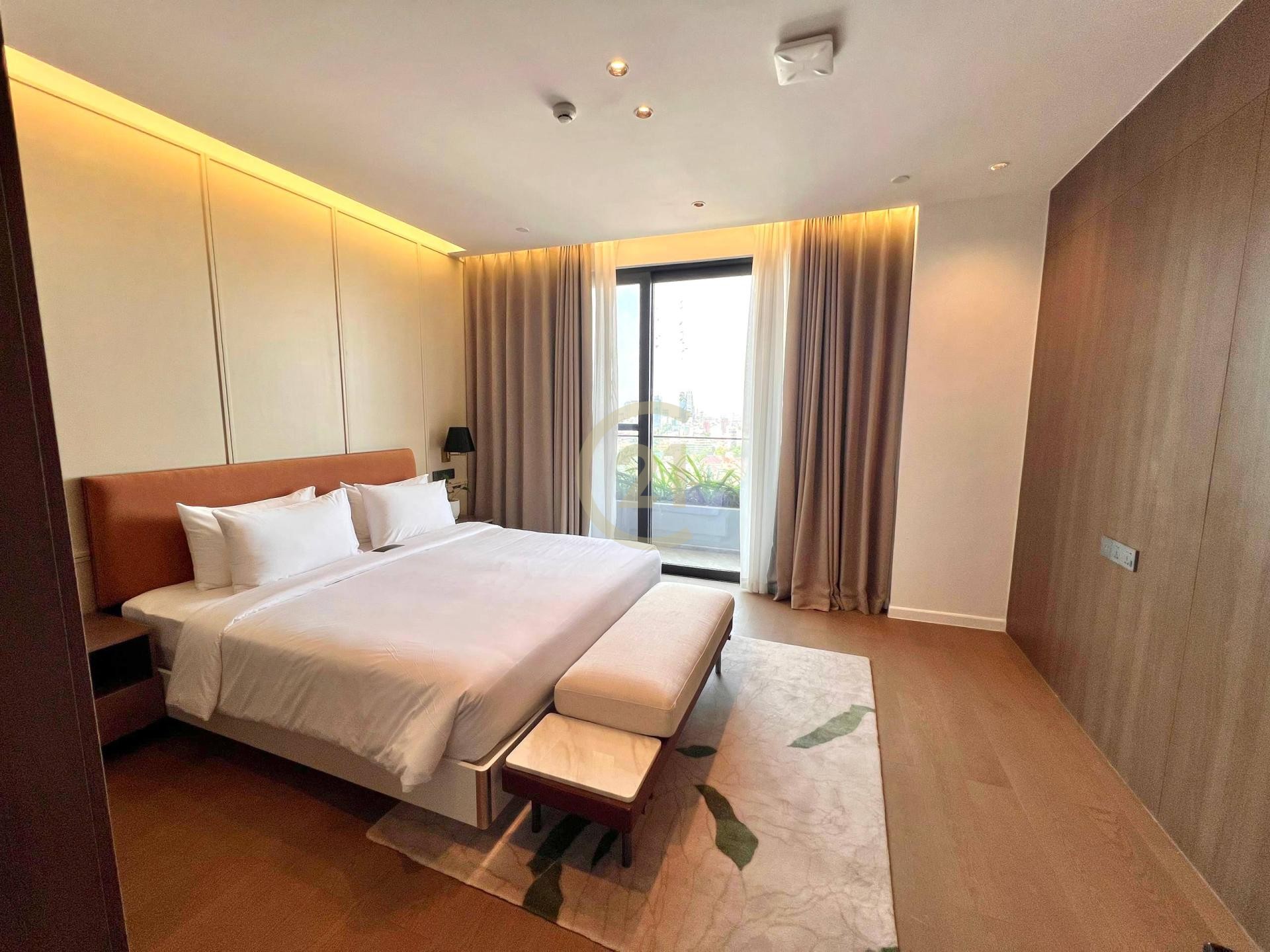 Luxury 3 Bedroom Penthouse for Rent in Tonle Bassac | Phnom Penh