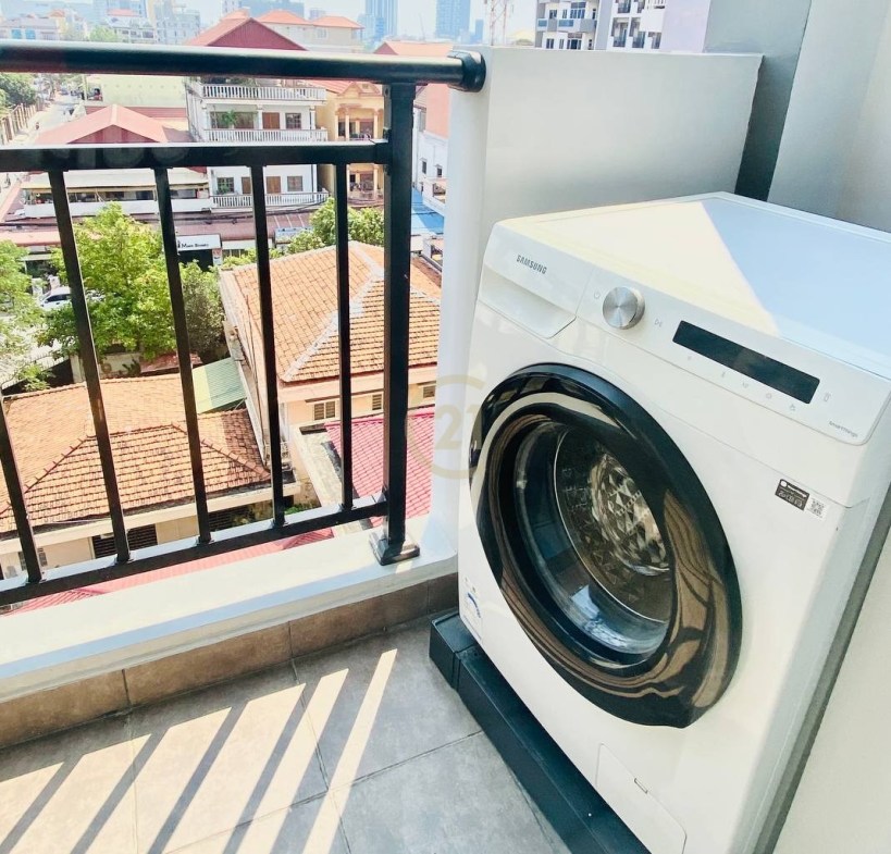 Cozy 1-Bedroom Apartment for Rent in Boeng Trabek, Phnom Penh
