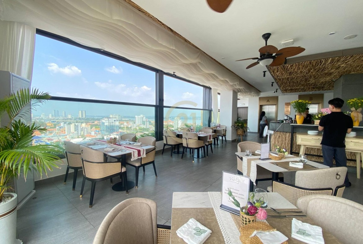 1 Bedroom Serviced Apartment for Rent in Tonle Bassac | Phnom Penh