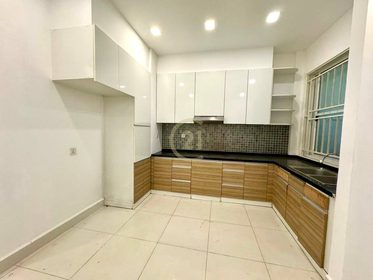 Spacious 4-Bedroom Villa for Rent at Chip Mong Aeon 2 | Partially Furnished