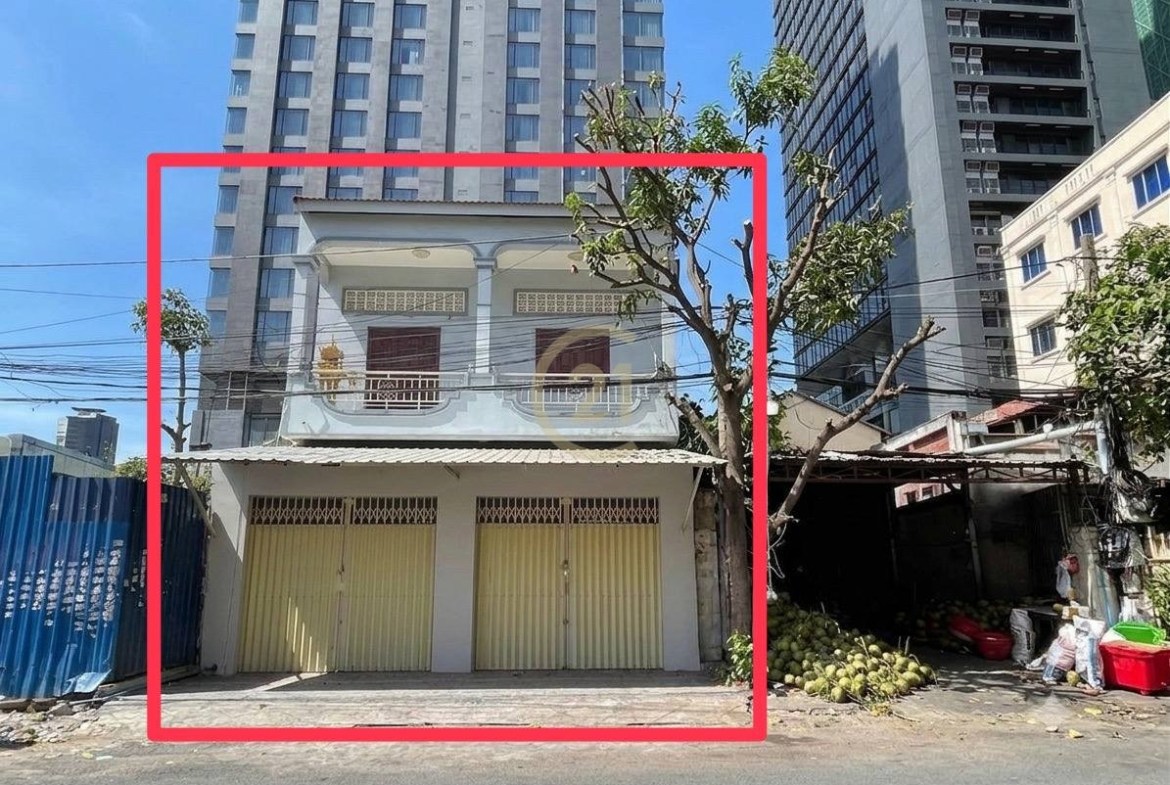 Shophouse For Rent At Daun Penh | Phnom Penh