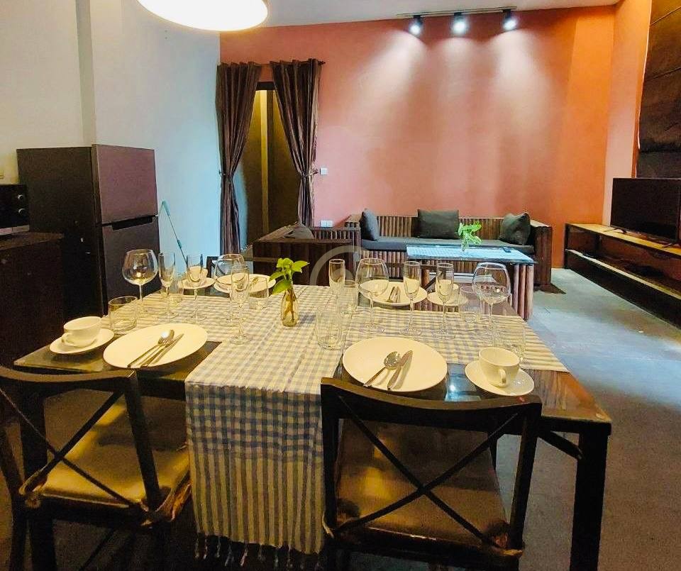 Renovation House For Rent At Tonle Basac