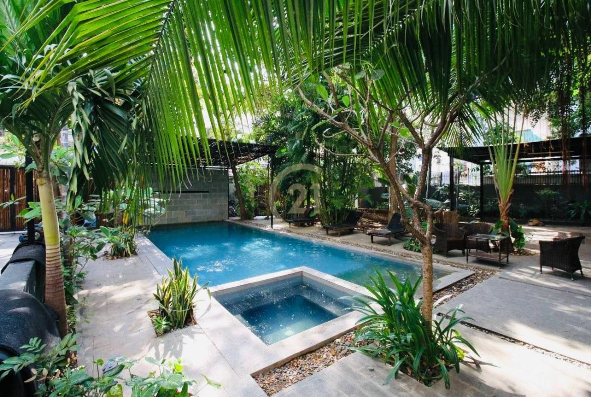Renovation House For Rent At Tonle Basac