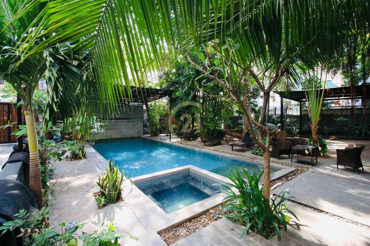 Renovation House For Rent At Tonle Basac