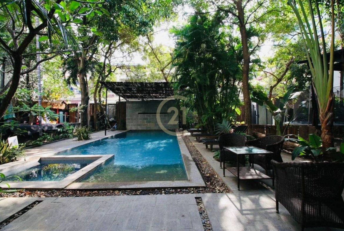 Renovation House For Rent At Tonle Basac