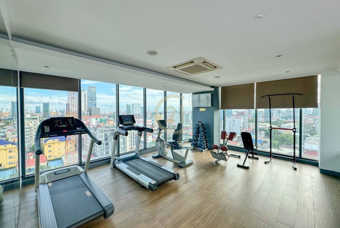 Modern 2-Bedroom Serviced Apartment for Rent near TK Avenue | $1,000/Month