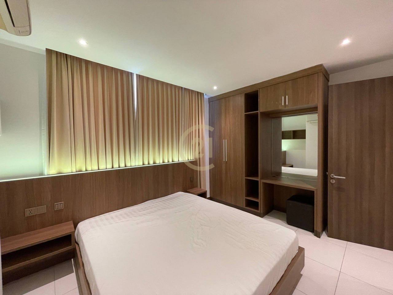 Modern 2-Bedroom Serviced Apartment for Rent near TK Avenue | $1,000/Month