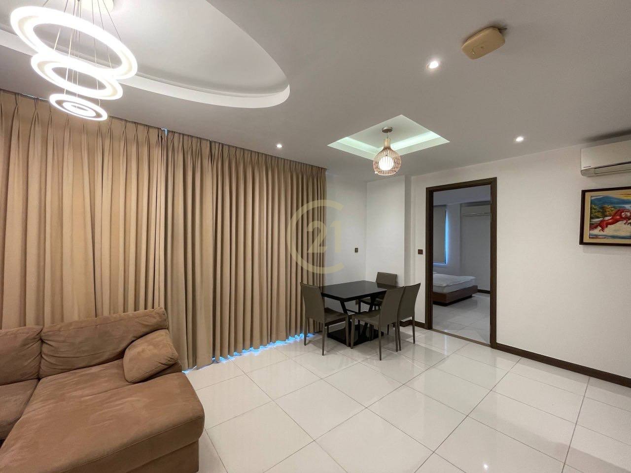 Modern 2-Bedroom Serviced Apartment for Rent near TK Avenue | $1,000/Month