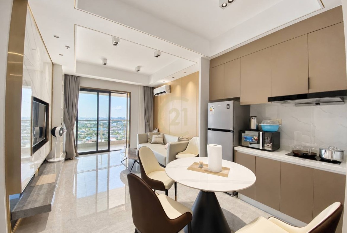 2-Bedroom Condo for Rent at Wealth Mansion | 13th Floor | $950/Month
