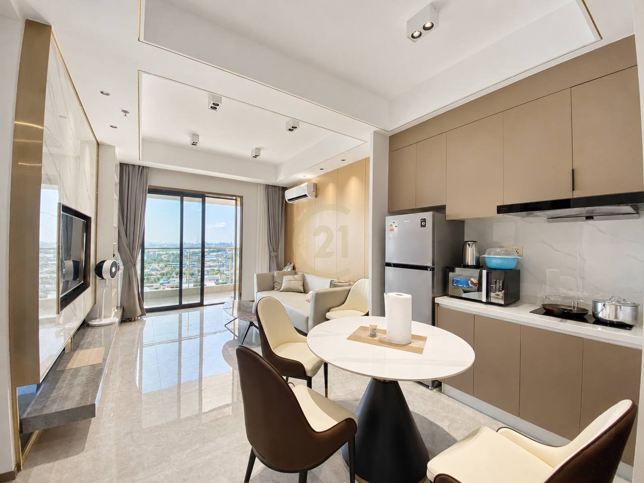 photo_5_2026-09-30_16-18-25 2-Bedroom Condo for Rent at Wealth Mansion | 13th Floor | $950/Month